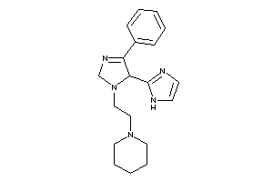1-[2-[5-(1H-imidazol-2-yl)-4-phenyl-3-imidazolin-1-yl]ethyl]piperidine