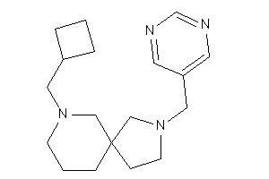 9-(cyclobutylmethyl)-2-(5-pyrimidylmethyl)-2,9-diazaspiro[4.5]decane