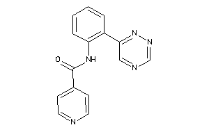 N-[2-(1,2,4-triazin-6-yl)phenyl]isonicotinamide