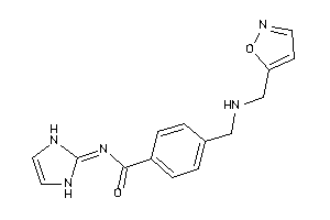 N-(4-imidazolin-2-ylidene)-4-[(isoxazol-5-ylmethylamino)methyl]benzamide