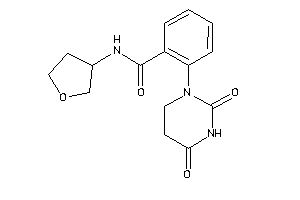 2-(2,4-diketohexahydropyrimidin-1-yl)-N-tetrahydrofuran-3-yl-benzamide