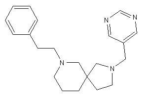 7-phenethyl-2-(5-pyrimidylmethyl)-2,7-diazaspiro[4.5]decane