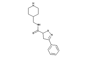 3-phenyl-N-(4-piperidylmethyl)-2-isoxazoline-5-carboxamide