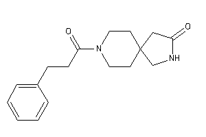 8-hydrocinnamoyl-3,8-diazaspiro[4.5]decan-2-one