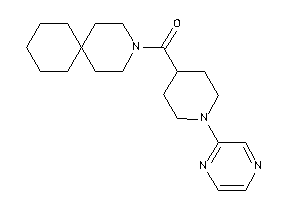 3-azaspiro[5.5]undecan-3-yl-(1-pyrazin-2-yl-4-piperidyl)methanone