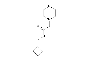 N-(cyclobutylmethyl)-2-morpholino-acetamide