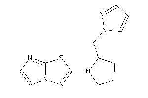 2-[2-(pyrazol-1-ylmethyl)pyrrolidino]imidazo[2,1-b][1,3,4]thiadiazole