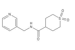 1,1-diketo-N-(3-pyridylmethyl)thiane-4-carboxamide