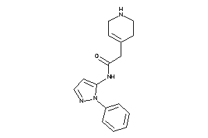 N-(2-phenylpyrazol-3-yl)-2-(1,2,3,6-tetrahydropyridin-4-yl)acetamide