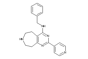 Benzyl-[2-(4-pyridyl)-6,7,8,9-tetrahydro-5H-pyrimido[4,5-d]azepin-4-yl]amine
