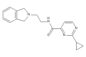 2-cyclopropyl-N-(2-isoindolin-2-ylethyl)pyrimidine-4-carboxamide