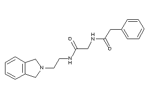 N-(2-isoindolin-2-ylethyl)-2-[(2-phenylacetyl)amino]acetamide