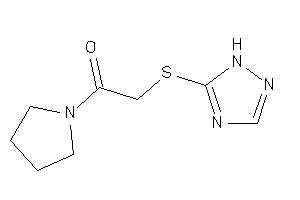 1-pyrrolidino-2-(1H-1,2,4-triazol-5-ylthio)ethanone