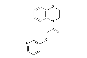 1-(2,3-dihydro-1,4-benzoxazin-4-yl)-2-(3-pyridyloxy)ethanone