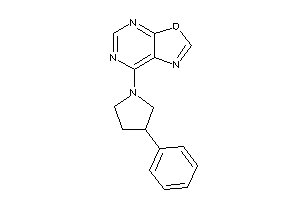7-(3-phenylpyrrolidino)oxazolo[5,4-d]pyrimidine