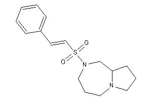 2-styrylsulfonyl-1,3,4,5,7,8,9,9a-octahydropyrrolo[1,2-a][1,4]diazepine