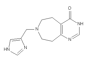 Image of 7-(1H-imidazol-4-ylmethyl)-5,6,8,9-tetrahydro-3H-pyrimido[4,5-d]azepin-4-one