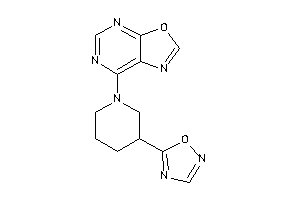 7-[3-(1,2,4-oxadiazol-5-yl)piperidino]oxazolo[5,4-d]pyrimidine
