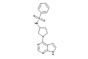 Image of N-[1-(7H-pyrrolo[2,3-d]pyrimidin-4-yl)pyrrolidin-3-yl]benzenesulfonamide