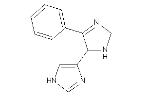 4-(5-phenyl-3-imidazolin-4-yl)-1H-imidazole
