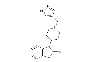 1-[1-(1H-pyrazol-4-ylmethyl)-4-piperidyl]oxindole