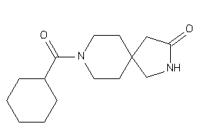 8-(cyclohexanecarbonyl)-3,8-diazaspiro[4.5]decan-2-one