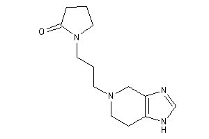 1-[3-(1,4,6,7-tetrahydroimidazo[4,5-c]pyridin-5-yl)propyl]-2-pyrrolidone