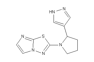 2-[2-(1H-pyrazol-4-yl)pyrrolidino]imidazo[2,1-b][1,3,4]thiadiazole