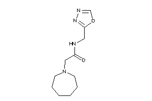 2-(azepan-1-yl)-N-(1,3,4-oxadiazol-2-ylmethyl)acetamide