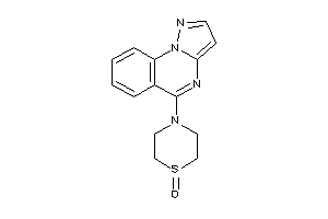 4-pyrazolo[1,5-a]quinazolin-5-yl-1,4-thiazinane 1-oxide