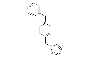 1-benzyl-4-(pyrazol-1-ylmethyl)-3,6-dihydro-2H-pyridine