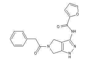 N-[5-(2-phenylacetyl)-4,6-dihydro-1H-pyrrolo[3,4-c]pyrazol-3-yl]-2-furamide