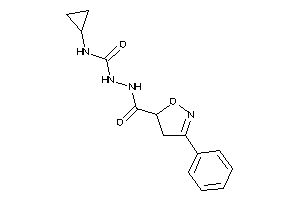 1-cyclopropyl-3-[(3-phenyl-2-isoxazoline-5-carbonyl)amino]urea