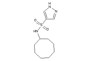 N-cyclooctyl-1H-pyrazole-4-sulfonamide