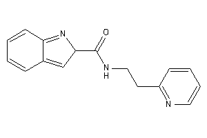 N-[2-(2-pyridyl)ethyl]-2H-indole-2-carboxamide