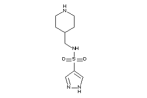 N-(4-piperidylmethyl)-1H-pyrazole-4-sulfonamide