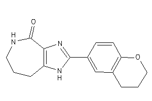 2-chroman-6-yl-5,6,7,8-tetrahydro-1H-imidazo[4,5-c]azepin-4-one