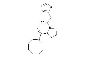 1-[2-(azocane-1-carbonyl)pyrrolidino]-2-(2-thienyl)ethanone