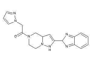 1-[2-(2H-benzimidazol-2-yl)-3a,4,6,7-tetrahydro-1H-pyrazolo[1,5-a]pyrazin-5-yl]-2-pyrazol-1-yl-ethanone