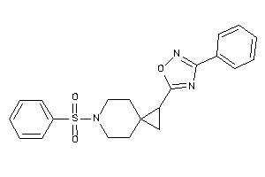 5-(6-besyl-6-azaspiro[2.5]octan-1-yl)-3-phenyl-1,2,4-oxadiazole