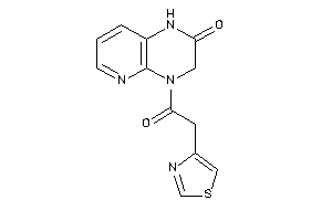 Image of 4-(2-thiazol-4-ylacetyl)-1,3-dihydropyrido[2,3-b]pyrazin-2-one