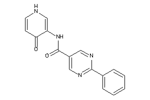 N-(4-keto-1H-pyridin-3-yl)-2-phenyl-pyrimidine-5-carboxamide