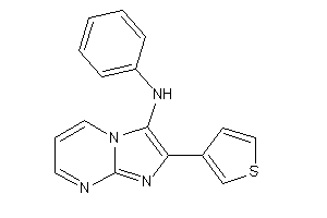 Phenyl-[2-(3-thienyl)imidazo[1,2-a]pyrimidin-3-yl]amine