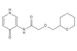 N-(4-keto-1H-pyridin-3-yl)-2-(tetrahydropyran-2-ylmethoxy)acetamide