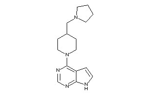 4-[4-(pyrrolidinomethyl)piperidino]-7H-pyrrolo[2,3-d]pyrimidine