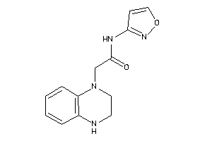 2-(3,4-dihydro-2H-quinoxalin-1-yl)-N-isoxazol-3-yl-acetamide