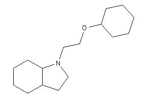 1-[2-(cyclohexoxy)ethyl]-2,3,3a,4,5,6,7,7a-octahydroindole