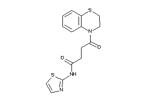 4-(2,3-dihydro-1,4-benzothiazin-4-yl)-4-keto-N-thiazol-2-yl-butyramide