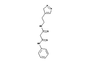 N'-phenyl-N-[2-(3H-pyrazol-4-yl)ethyl]malonamide