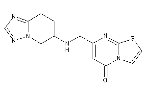 7-[(5,6,7,8-tetrahydro-[1,2,4]triazolo[1,5-a]pyridin-6-ylamino)methyl]thiazolo[3,2-a]pyrimidin-5-one